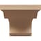 Ekena Millwork 11"W x 22"D x 11"H Wide Emerson Rough Cedar Woodgrain TimberThane Corbel, Primed Tan CORUR11X22X11EMRRCPR - alternate 6